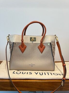 Louis Vuitton Calfskin Monogram Tufting On My Side Galet Pre-Owned